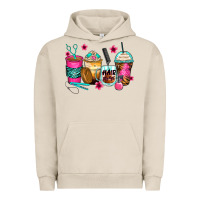 Pigment French Oak hairstylist coffee cups Urban Hoodie - Zillion Design Studio