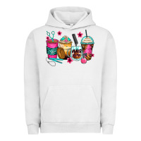 Pigment Lunar Rock hairstylist coffee cups Urban Hoodie - Zillion Design Studio