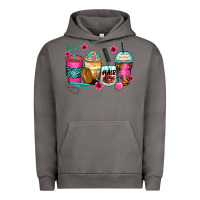 Pigment Tornado hairstylist coffee cups Urban Hoodie - Zillion Design Studio