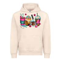 Sandshell hairstylist coffee cups Urban Hoodie - Zillion Design Studio