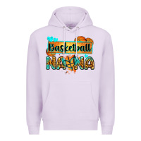 Lilac basketball nana with leopard Premium Hoodie - Zillion Design Studio