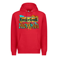 Red basketball nana with leopard Premium Hoodie - Zillion Design Studio