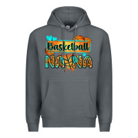 Rock basketball nana with leopard Premium Hoodie - Zillion Design Studio