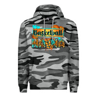 Slate Camo basketball nana with leopard Premium Hoodie - Zillion Design Studio