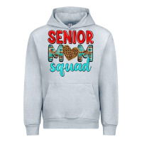 Heather Grey senior mom squad Urban Hoodie - texasbilliewilder