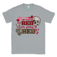 Heather Grey Valentine's Day Roses Are Red I Am Going To Bed Classic Tee - FaDigitalArtStudio