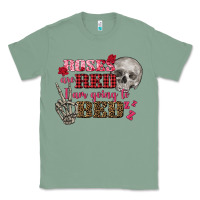 Sage Valentine's Day Roses Are Red I Am Going To Bed Classic Tee - FaDigitalArtStudio