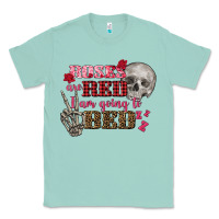 Seafoam Valentine's Day Roses Are Red I Am Going To Bed Classic Tee - FaDigitalArtStudio