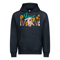 Navy show mom mothers day Urban Hoodie - texasbilliewilder