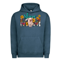 Pigment Midnight Navy show mom mothers day Urban Hoodie - texasbilliewilder