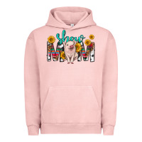 Pigment Salmon show mom mothers day Urban Hoodie - texasbilliewilder
