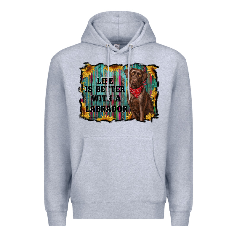 Life Is Better With A Labrador Premium Hoodie by RanaPortraitStore | Teevron