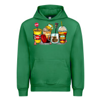 Emerald bus driver coffee cups Urban Hoodie - Zillion Design Studio