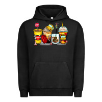 Pigment Black bus driver coffee cups Urban Hoodie - Zillion Design Studio
