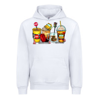 White bus driver coffee cups Urban Hoodie - Zillion Design Studio