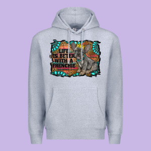Life Is Better With A Frenchie Premium Hoodie Designed By Ranaportraitstore