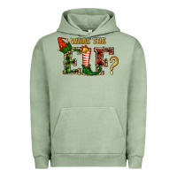 Pigment Oil Green whar the elf  christmas Urban Hoodie - RanaPortraitStore