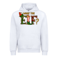 White whar the elf  christmas Urban Hoodie - RanaPortraitStore