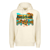 Sandshell basketball mom with leopard Premium Hoodie - Zillion Design Studio