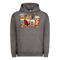 Pigment Tornado bakery coffee cups Urban Hoodie - Zillion Design Studio