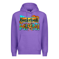 Purple basketball mini with leopard Premium Hoodie - Zillion Design Studio