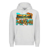 Dove Grey basketball mini with leopard Premium Hoodie - Zillion Design Studio