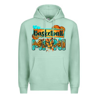 Seafoam basketball mini with leopard Premium Hoodie - Zillion Design Studio