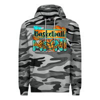 Slate Camo basketball mini with leopard Premium Hoodie - Zillion Design Studio