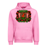 Fuchsia Pink santa's favorite elf Urban Hoodie - RanaPortraitStore