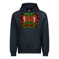 Navy santa's favorite elf Urban Hoodie - RanaPortraitStore
