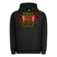 Pigment Black santa's favorite elf Urban Hoodie - RanaPortraitStore