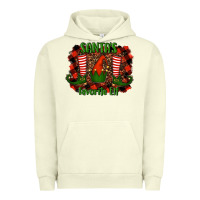 Pigment Pistachio santa's favorite elf Urban Hoodie - RanaPortraitStore