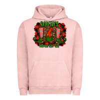 Pigment Salmon santa's favorite elf Urban Hoodie - RanaPortraitStore