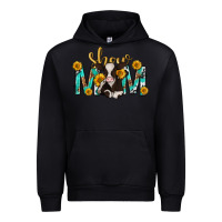 Black show mom with cow mothers day Urban Hoodie - texasbilliewilder