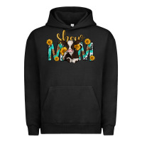 Pigment Black show mom with cow mothers day Urban Hoodie - texasbilliewilder
