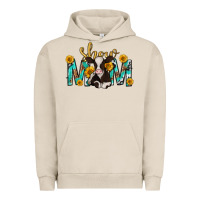 Pigment French Oak show mom with cow mothers day Urban Hoodie - texasbilliewilder