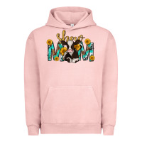 Pigment Salmon show mom with cow mothers day Urban Hoodie - texasbilliewilder