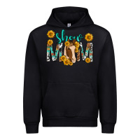 Black show mom with horse mothers day Urban Hoodie - texasbilliewilder
