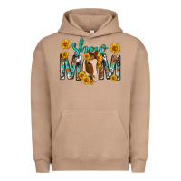 Pigment Burro show mom with horse mothers day Urban Hoodie - texasbilliewilder