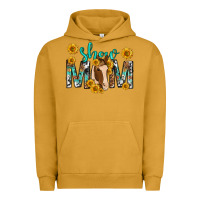 Pigment Peanut Butter show mom with horse mothers day Urban Hoodie - texasbilliewilder