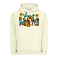 Pigment Pistachio show mom with horse mothers day Urban Hoodie - texasbilliewilder