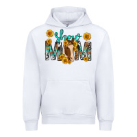 White show mom with horse mothers day Urban Hoodie - texasbilliewilder