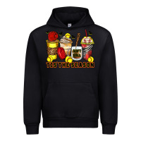 Black tis' the season softball coffee cups Urban Hoodie - Zillion Design Studio