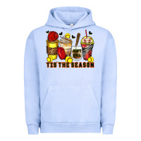 Pigment Grape Ice tis' the season softball coffee cups Urban Hoodie - Zillion Design Studio