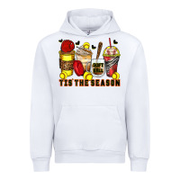 White tis' the season softball coffee cups Urban Hoodie - Zillion Design Studio