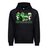 Black tis' the season soccer coffee cups Urban Hoodie - Zillion Design Studio