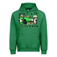 Emerald tis' the season soccer coffee cups Urban Hoodie - Zillion Design Studio