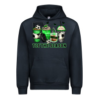 Navy tis' the season soccer coffee cups Urban Hoodie - Zillion Design Studio