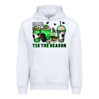 White tis' the season soccer coffee cups Urban Hoodie - Zillion Design Studio