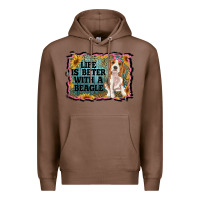 Chestnut life is better with a beagle Premium Hoodie - RanaPortraitStore